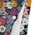 thumbnail image 4 of Kid Hooded Beach Towel Bath Poncho Towels Soft Absorbent Quick Dry for Boy Girl Little Beautiful Daisy Flower S, 4 of 7