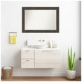 thumbnail image 4 of Amanti Art Custom Wall and Bathroom Mirror (27.5 x 39.5 in.), Rustic Pine Brown Frame, 4 of 7