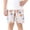 Beige, variant on Boys Fashion Graphic Shorts- Baggy Summer Elastic Waist Kids Play Shorts Black Size 10