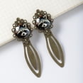 thumbnail image 4 of Raccoon Vintage Copper-Colored Lace Bookmarks - Set of 2 Stainless Steel Book Accessories for Readers and Book Lovers, 4 of 5