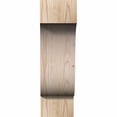 thumbnail image 2 of 6"W x 12"D x 20"H Newport Rough Sawn Corbel, Douglas Fir, 2 of 9