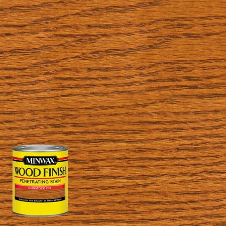 Minwax Wood Finish Penetrating Stain, Gunstock, (Best Finish For Stained Wood)