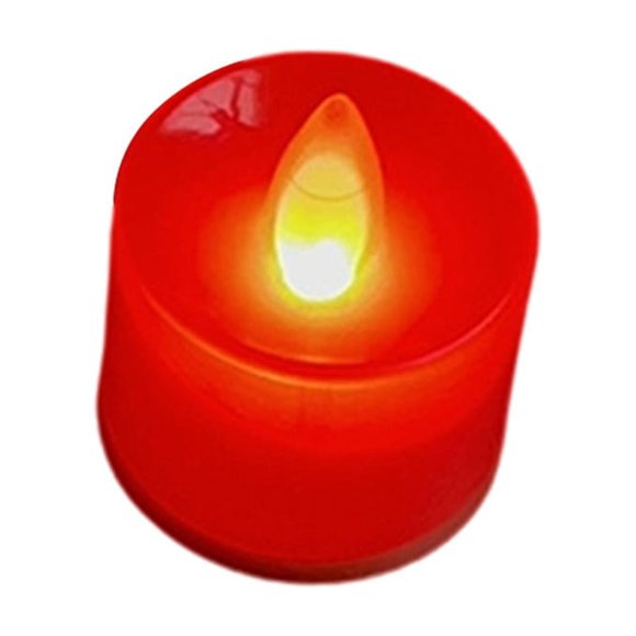 Cheapark Valentine’s Day LED Electronic Candle Creative Flameless Light with Gift Warm Glow Ideal Wedding Prop Birthday Decorati on