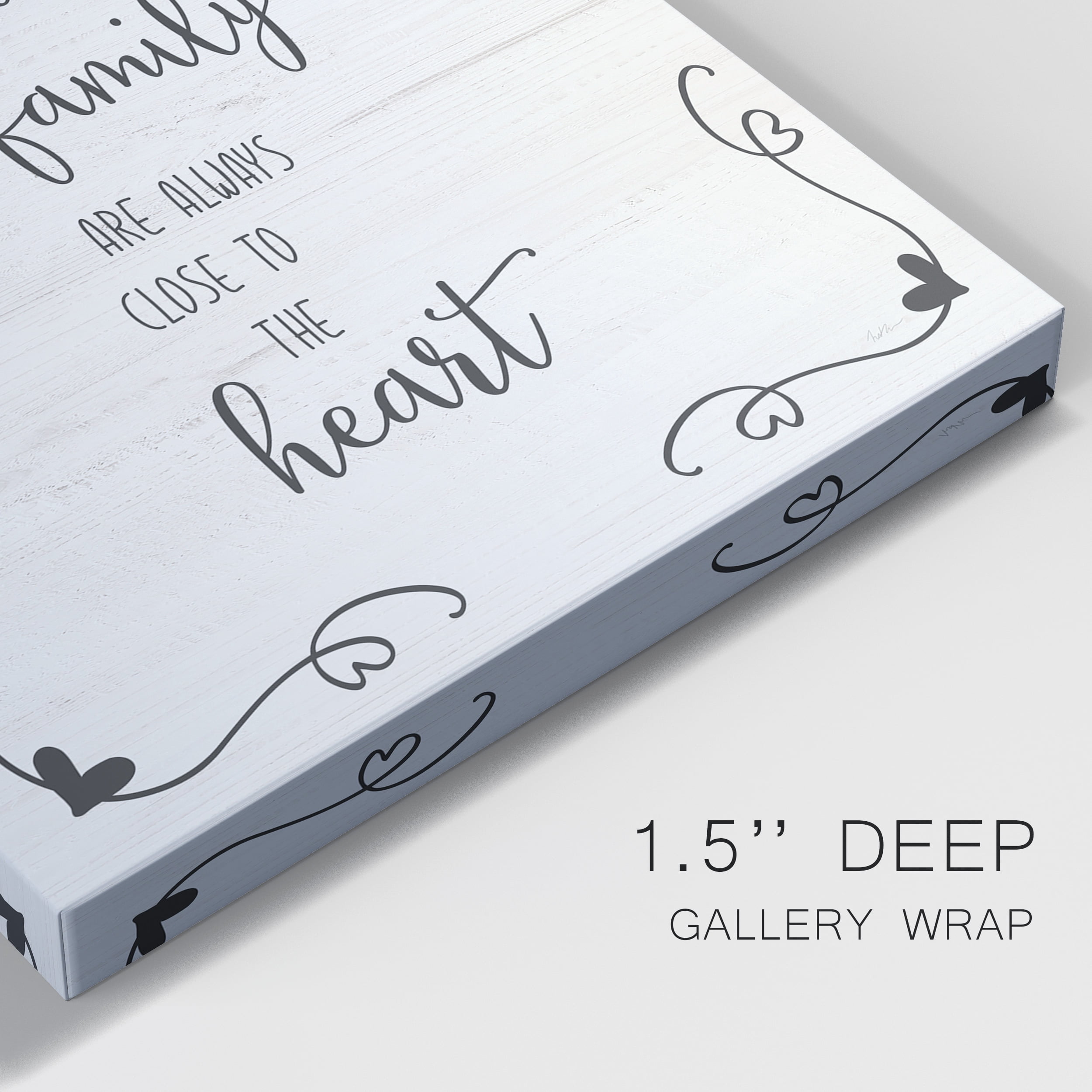 Six Feet Premium Gallery Wrapped Canvas - Ready to Hang - 24 x 36