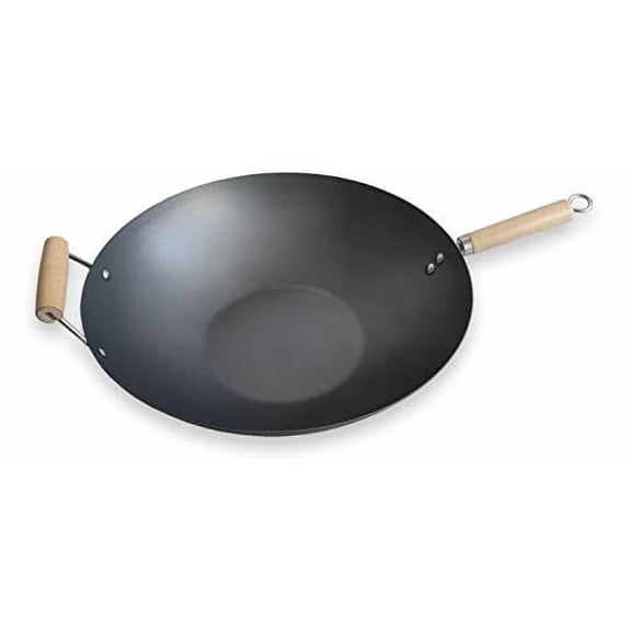 EUROSTAR EC40W 15.75" Nonstick Carbon Steel Wok