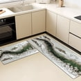 thumbnail image 5 of Floor Rugs Sets 3 Piece with Runner, Farmhouse Kitchen Rugs and Mats Non Skid Washable Runner Rug for Kitchen Sink Laundry, 5 of 12