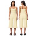 thumbnail image 2 of IDOPIP Workout Sets for Women Two Piece Halter Tank Top Sports Bra Matching Wide Leg Capri Flared Gauchos Pants Gym Cropped Leggings Athletic Running Work Yoga Pilates Outfits, 2 of 6