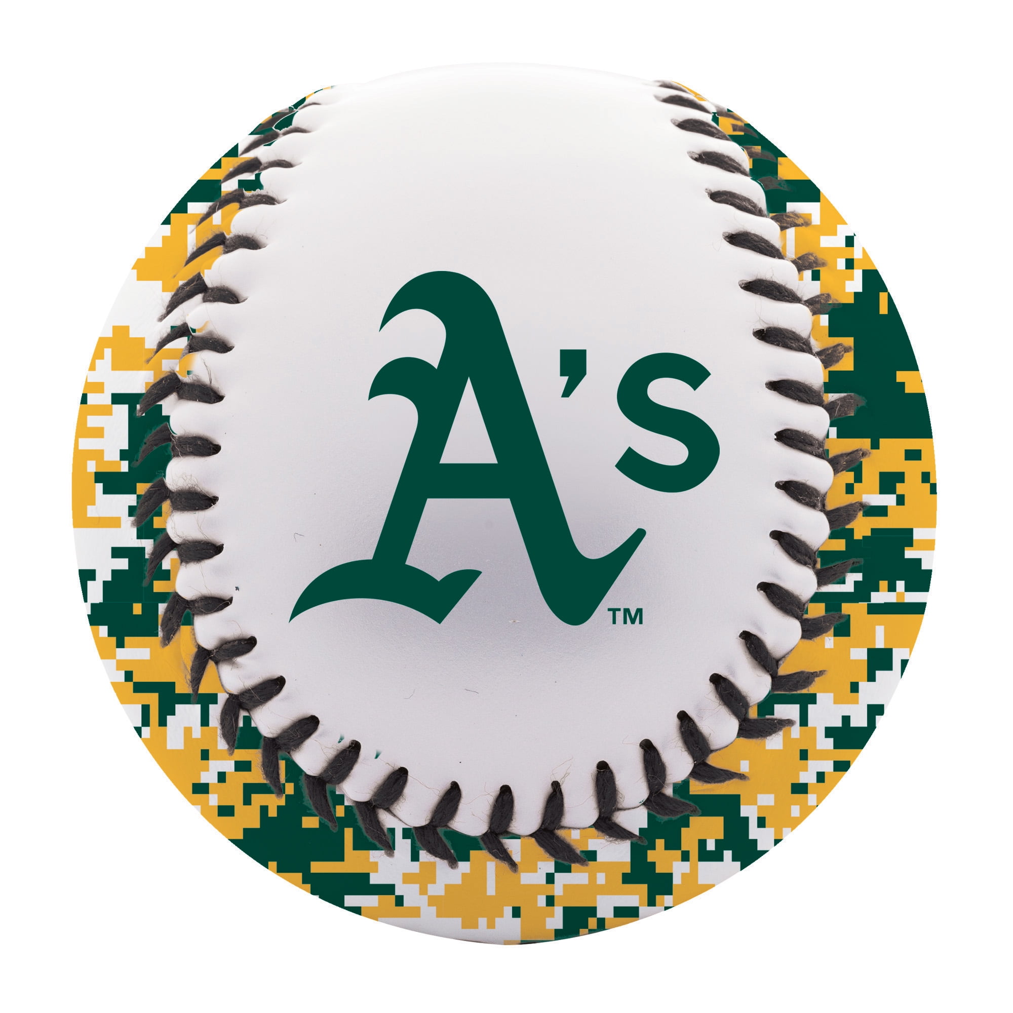 Franklin Sports MLB Oakland Athletics Digi Camo Soft Strike Baseball