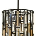 thumbnail image 3 of -1 Light Contemporary Small Pendant With Prism Crystals-10.25 Inches Wide By 11.75 Inches Tall-Vintage Bronze Finish Fredrick Ramond Lighting, 3 of 4