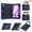 Blue, variant on Heavy Duty Shockproof Case For iPad Pro 13 2025 / 2024,Anti Drop Silicone+PC Layer Protective Case 360 ° Handheld Rotating Handle Stand ,Shoulder Strapwith With Pen Slot,Pink