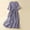 Purple summer dresses, variant on SEMPAI Summer Dresses Sundresses Short Sleeve Crew Neck Print Long Sundresses Simple for Dressy Women Dresses