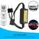 thumbnail image 5 of Decodificador de faros LED para coche, eliminador de parpadeo, inmunidad Universal, antiflash H7 ER, 5 of 5