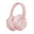 thumbnail image 2 of AuroraX Over-Ear Headphones,Wireless Gaming Active Noise Cancelling Bluetooth Earbuds with Mic,USB Charging Ergonomic Foldable Sweat Resistant Headset(Pink), 2 of 6