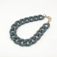 thumbnail image 1 of Acrylic Lady DIY Elegant Replacement Strap Clear Design Bags Accessories Shoulder Bag Belt Bag Strap Decorative Chain Chain Bag Strap DARK BLUE, 1 of 8