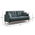 thumbnail image 3 of Living Space sofa 3 seater With Waterproof Fabric , USB Charge port, 3 of 8