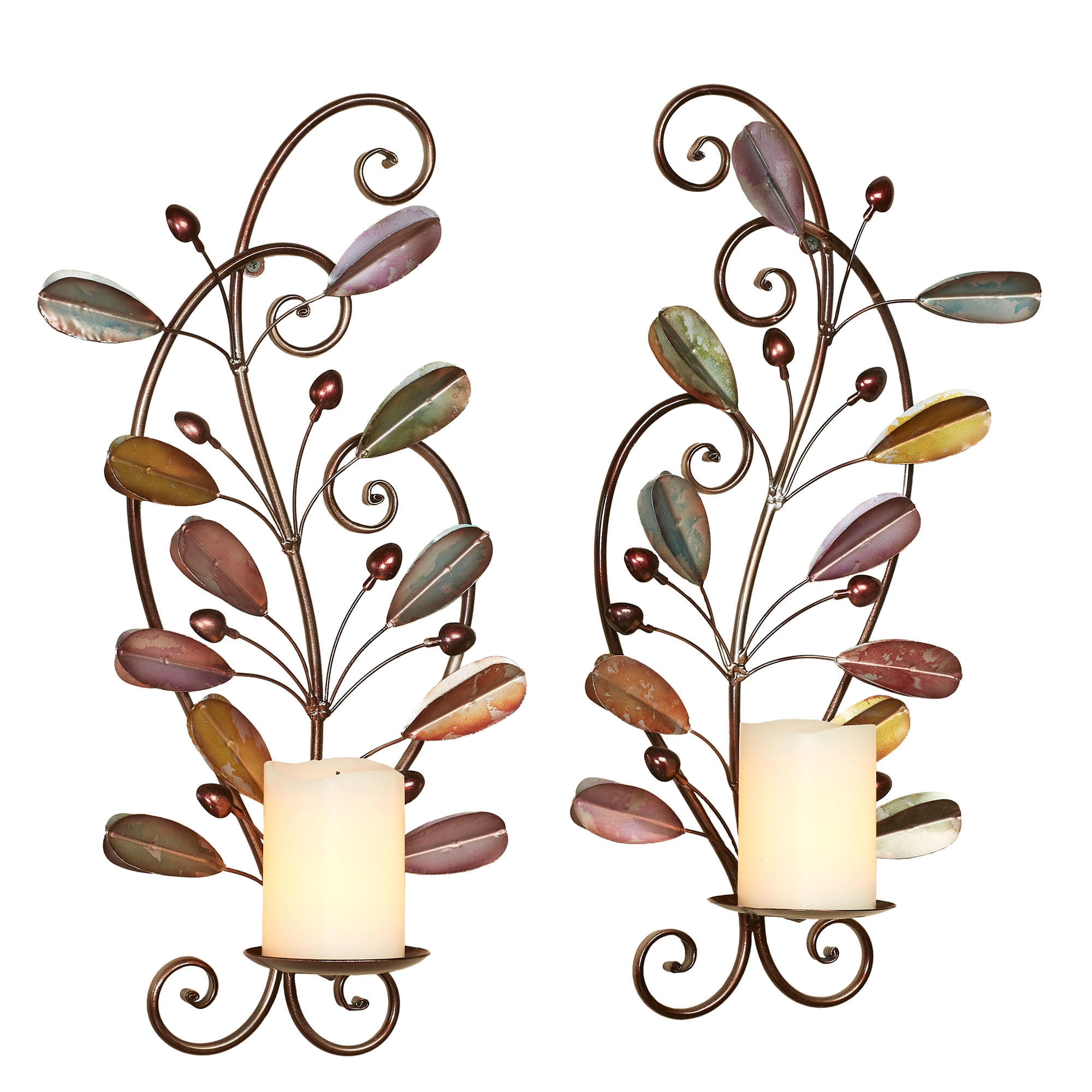 Candelaria Wall Sconces Multi Jewel Set of Two Set of Two