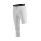 thumbnail image 3 of Pantalones de compresión para hombre, mallas de entrenamiento para correr, gimnasio XXXLBlanco Izquierdo Corto, 3 of 9