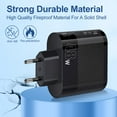 thumbnail image 4 of Seetaras USB Wall Charger 48W 6-Port Fast Charging Block Universal Power Adapter for Samsung Galaxy,Pad,Tablet and More, 4 of 6