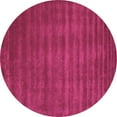thumbnail image 1 of Ahgly Company Indoor Round Abstract Pink Contemporary Area Rugs, 3' Round, 1 of 4