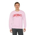 thumbnail image 6 of Cincinnati Ohio Sweatshirt Gifts Crew Neck Shirt Long Sleeve Unisex, 6 of 7