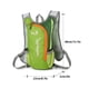 thumbnail image 2 of Bolsa de dos hombros Mochila de hidratación transpirable, mochila reflectante de nailon para vejiga de agua para senderismo, correr y ciclismo, 2 of 8