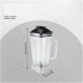 thumbnail image 3 of Compatible For SILVER CREST。 Blender Spare Jug For Blender Replacement Part Transparent 2L Capacity Blender Spare。, 3 of 5