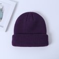 thumbnail image 6 of Mightlink Winter Warm Unisex Soft Knitted Beanie Hat Solid Color Street Outdoor Sport Cap, 6 of 7