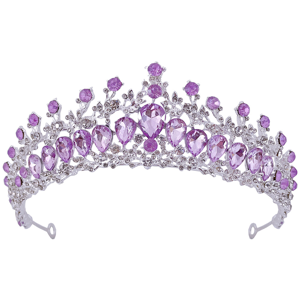 Tiara Wedding Tiara for Women Wedding Rhinestone Crown Birthday Tiara