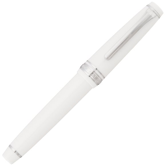 Sailor Fountain Pen Fountain Pen Professional Gear Slim Silver White Fine Print 11-1222-210