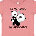 thumbnail image 4 of Inktastic My Daddy's 1st Fathers Day Boys Baby T-Shirt, 4 of 5
