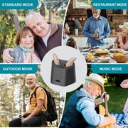 Equate Rechargeable Over-the-Counter Hearing Aids, Noise Reduction, Behind the Ear, 1 Pair