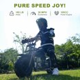thumbnail image 5 of Oryxearth OGM105 Max 4-Stroke Mini Bike, 105CC Gas Powered Dirt Bike,Off-Road Trail for Adult, up to 30 Mph, Rust, 5 of 6