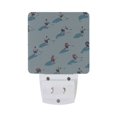 thumbnail image 5 of Yayeee LED Plug in Night Light for The Home with Auto Dusk to Dawn Light Sensors, 2 Pack, Blue Ice Hockey, 5 of 6
