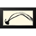 thumbnail image 2 of Ling, Tang 18x11 Black Modern Framed Museum Art Print Titled - Silk Ink I, 2 of 5