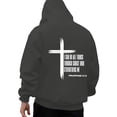 thumbnail image 3 of FASHOFT Christian Hoodies for Men Inspirational Religious Faith Cross Graphic Sweatshirt Vintage Bible Verse Hoodie Pullover Fall Winter Tops Grey S, 3 of 7