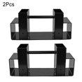 thumbnail image 1 of Outdoor Firewood Log Storage Rack Bracket Kit Fireplace Wood Storage Holder with Adjustable Length, 1 of 9