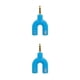 thumbnail image 2 of Matsuzay Divisor de audio de 3,5 mm U Interfaz de conector estéreo conveniente Convertidor de sonido externo Teléfono Auricular Auriculares Computadora Type1 NO1, 2 of 5