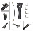 thumbnail image 2 of Amantes del violín 1 Juego de accesorios para violín, accesorios para violín de ébano, herramientas para violín de ébano, piezas de violín, kit de violín de ébano, suministros para instrumen, 2 of 5