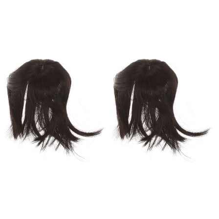 Hytrove Hair Toppers for Women Short Hair 2Pcs 7.5X4.7X4.7in