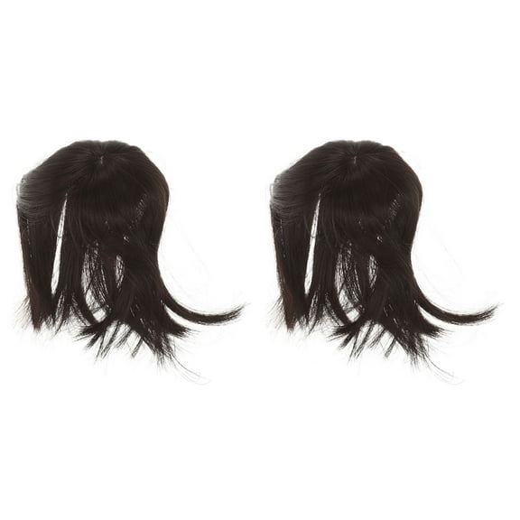 Hytrove Hair Toppers for Women Short Hair 2Pcs 7.5X4.7X4.7in