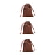 thumbnail image 2 of Minnieouse Bolsa de joyería Bolsas pequeñas con cordón Anillos Embalaje Golosinas Regalos de fiesta de boda móviles Bolsas dibujables Café-8 Type1 NO1, 2 of 6