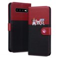 thumbnail image 1 of Compatible with Samsung Galaxy S10 4G Cute Animals Pattern Wallet Case with Card Slots Flip Cover, 1 of 5