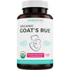 Pure Co Organic Goat's Rue Herb Lactation Supplement for Breast Milk Supply, 60 Capsules