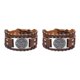 thumbnail image 1 of Minnieouse Brazalete de cuero Brazalete de joyería Pulseras de adorno Pulseras Type3 NO3, 1 of 6