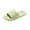 Green, variant on Women’s EVA Shower Slides, Non‑Slip Quick‑Dry Drainage Hole House Slippers, Open‑Toe Lightweight Summer Indoor Slippers for Bathroom Household Use Green