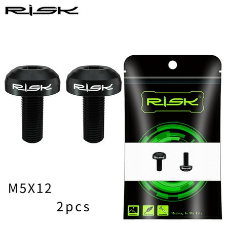 

Goodhd RISK M5x12mm Titanium Bike Bottle Holder Screw Bicycle Water Bottle Cage Bolts