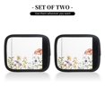 thumbnail image 2 of Xecao Watercolor Floral Print 2 Pack Luggage Handles Wrap Grips Identifiers Bright Luggage Markers, Unique Travel Essentials,Bright Luggage Markers, 2 of 9