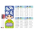 thumbnail image 4 of MERIGLARE Kids Math Flash Cards Games Interactive Early Education Math Dry Erase Cards Fraction, 4 of 9