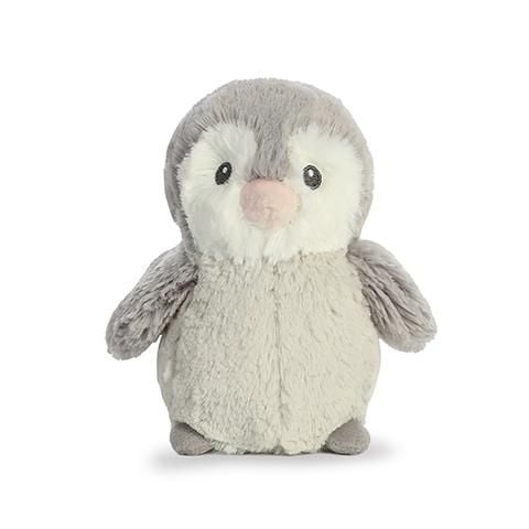Aurora World Pom Penguin Plush Rattle 5 Inch 