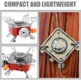 thumbnail image 5 of Generic Ultralight Backpacking Stove, Portable Folding Camping Gas Burner for Outdoor Hiking and Cooking, 5 of 8